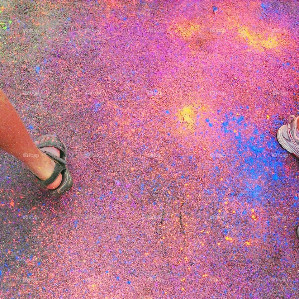 Color Festival. This was taken at the 2014 Seattle Color Festival