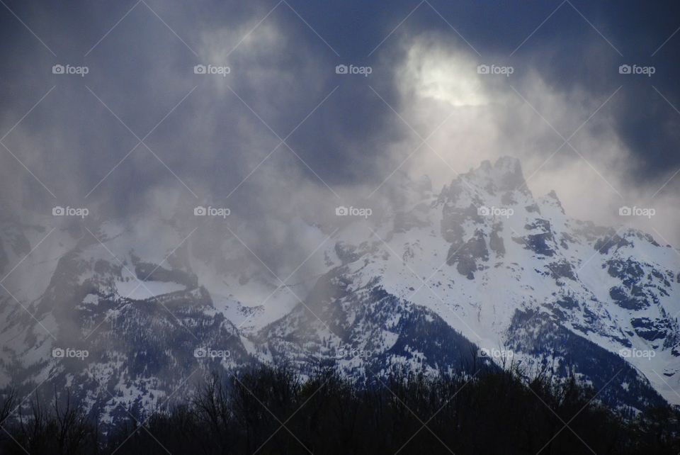 Storming Over the Tetons