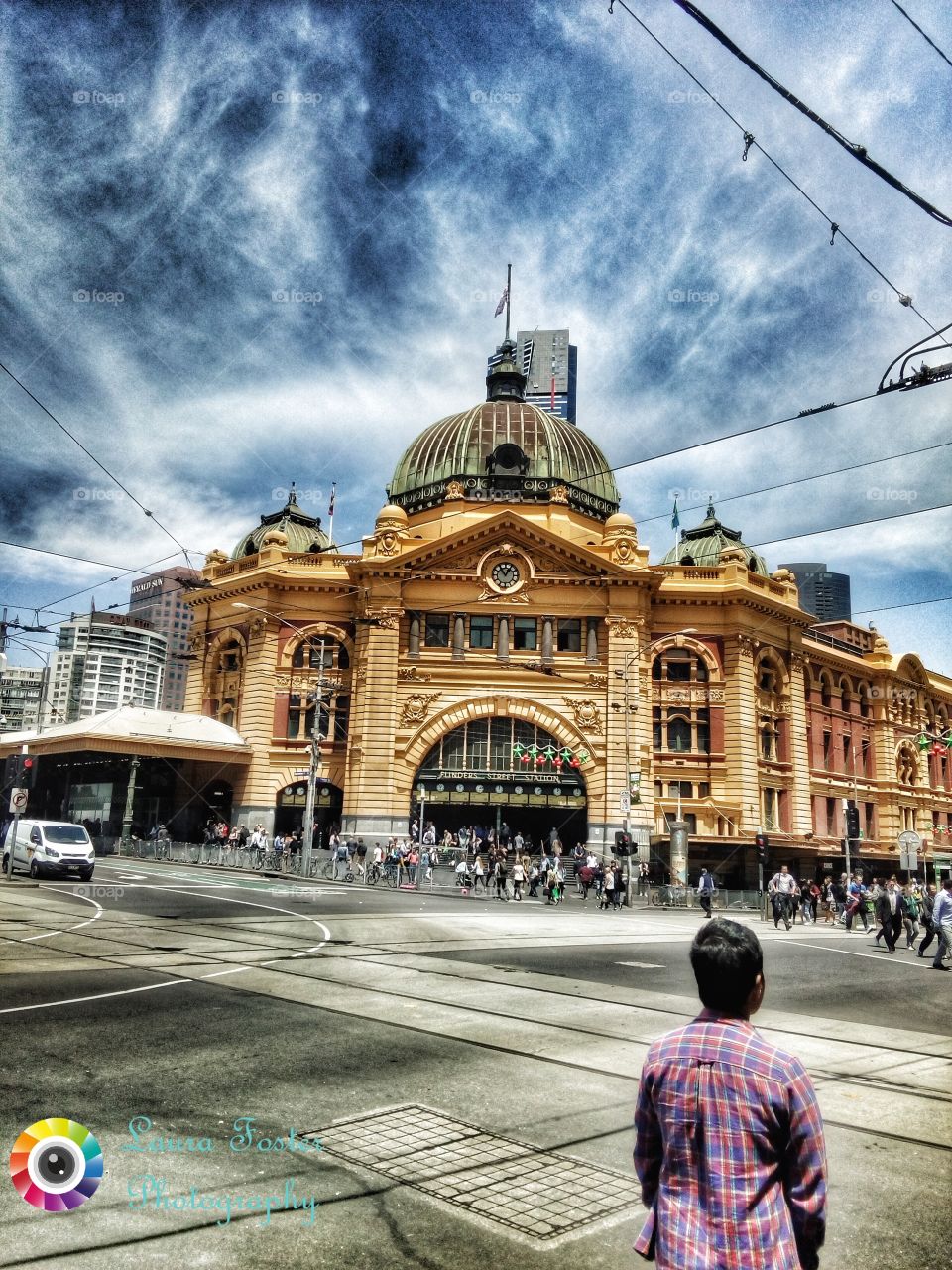 Flinders Street station in Melbourne Victoria