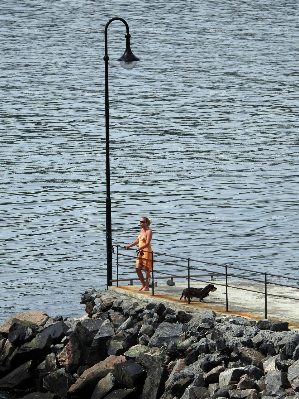 First minutes of summer day. Firs minutes of sommer day in Norway