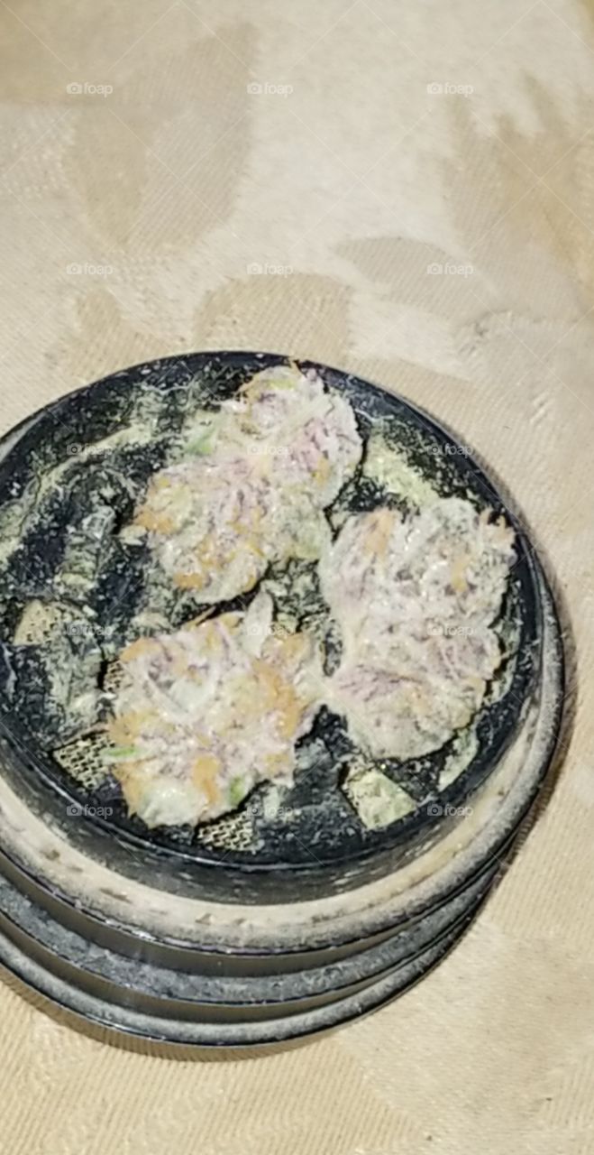 flash off the thc crystals!