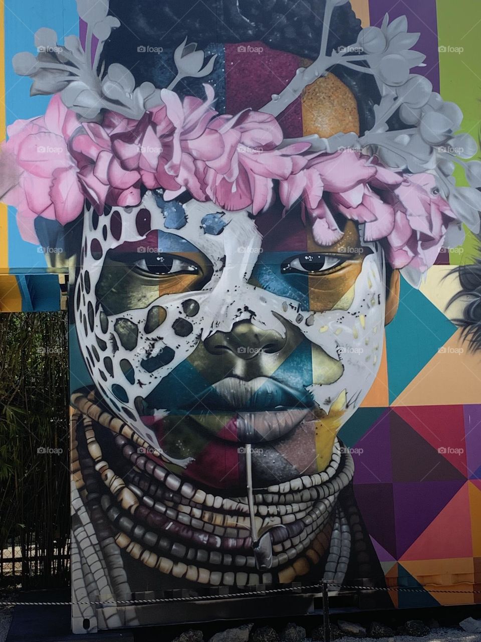 Street art, expression of life through art. Expression of love, expression of culture, and talent.