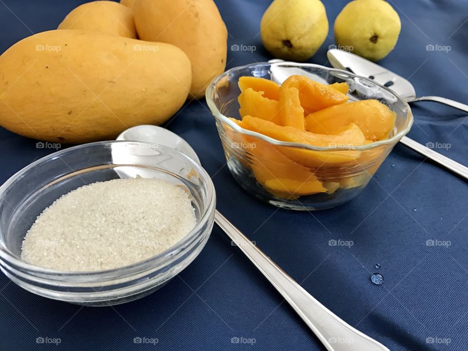 Recipe for mango jam 