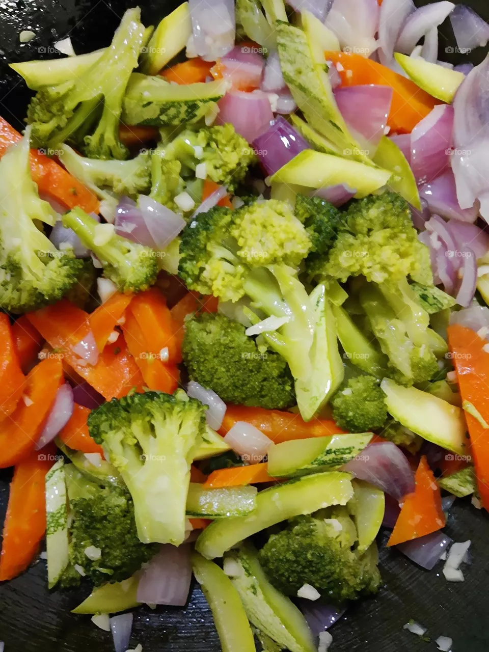 Cooking vegetables