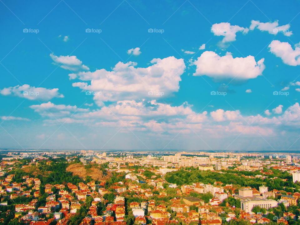 Plovdiv cityscape