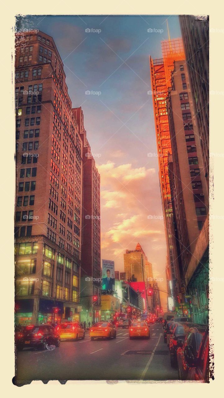 Dusk in the City