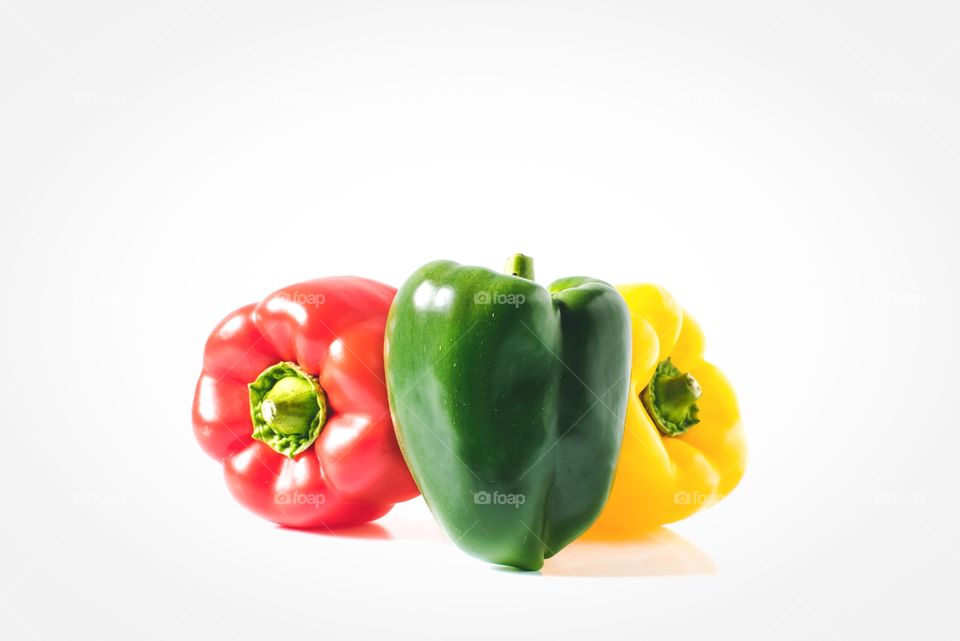 Colourful peppers