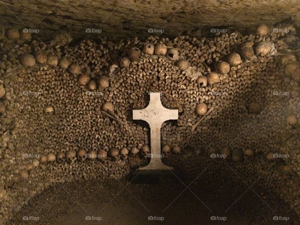 Catacombs Paris, France 