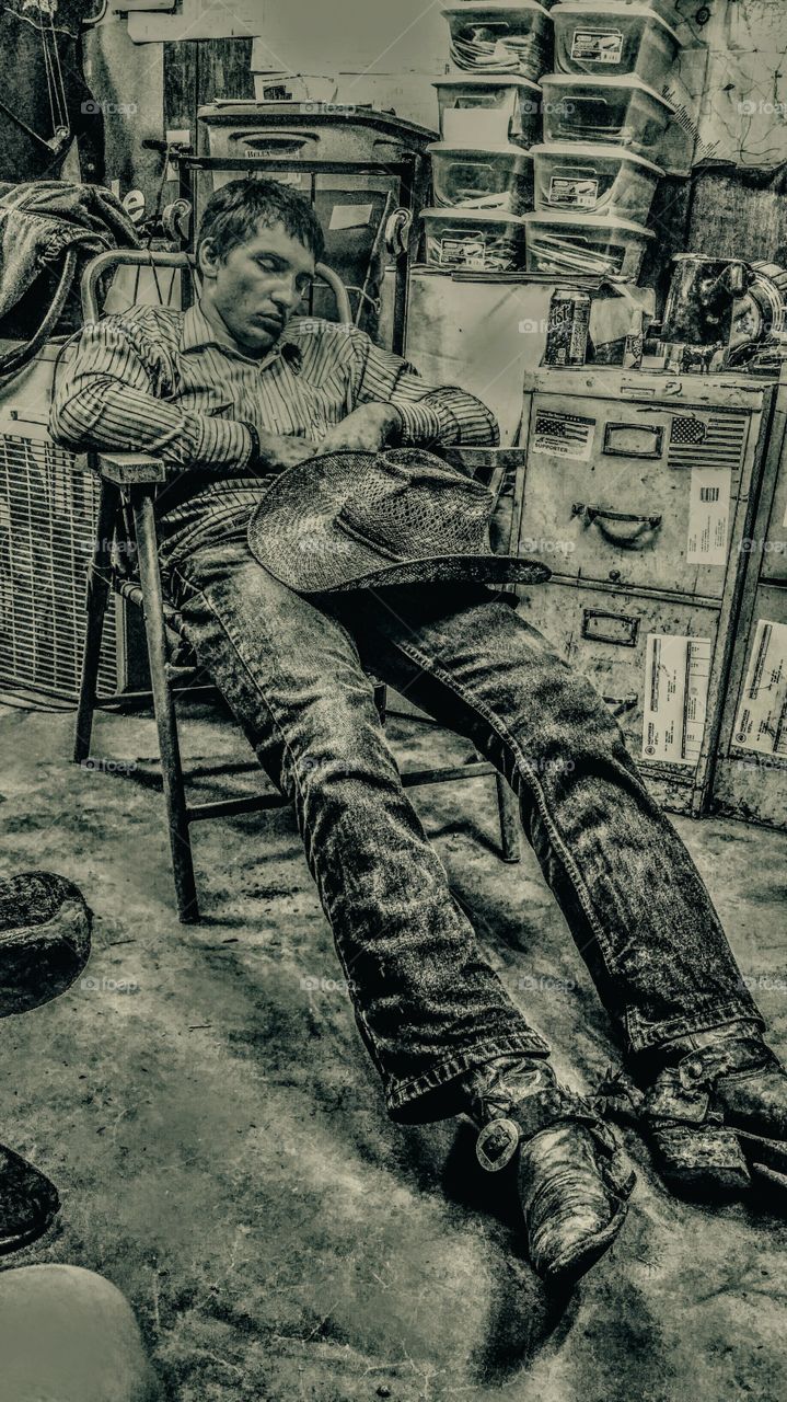 Sleeping Cowboy