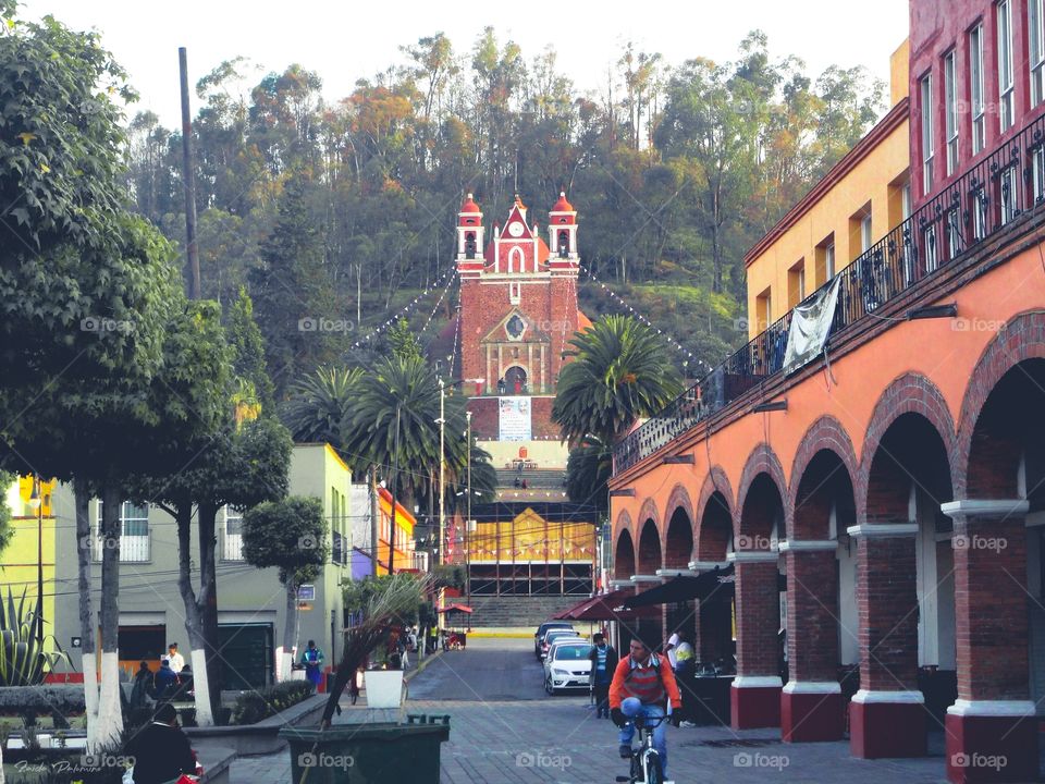 Calle de pueblo