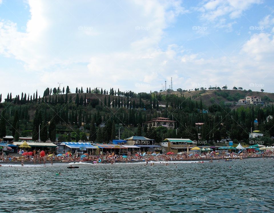 Crimean beach