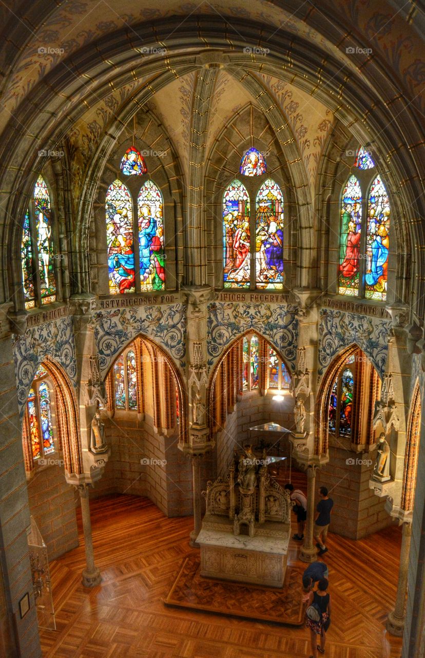 Chapel. Chapel at Episcopal Palace of Astorga, Spain