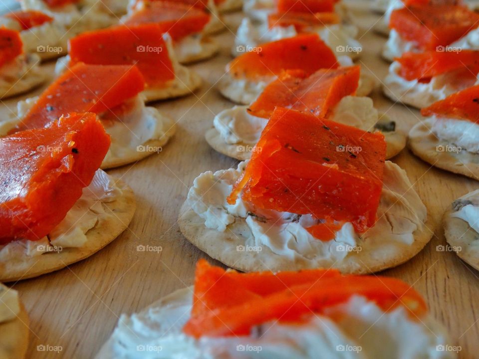 Smoked Salmon And Cream Cheese Appetizer