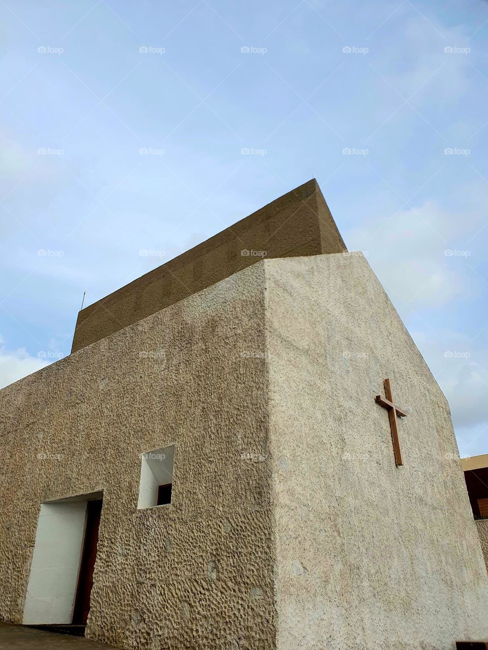 church on a canary island- plain and simple architectural style and yet very impressive and meaningful