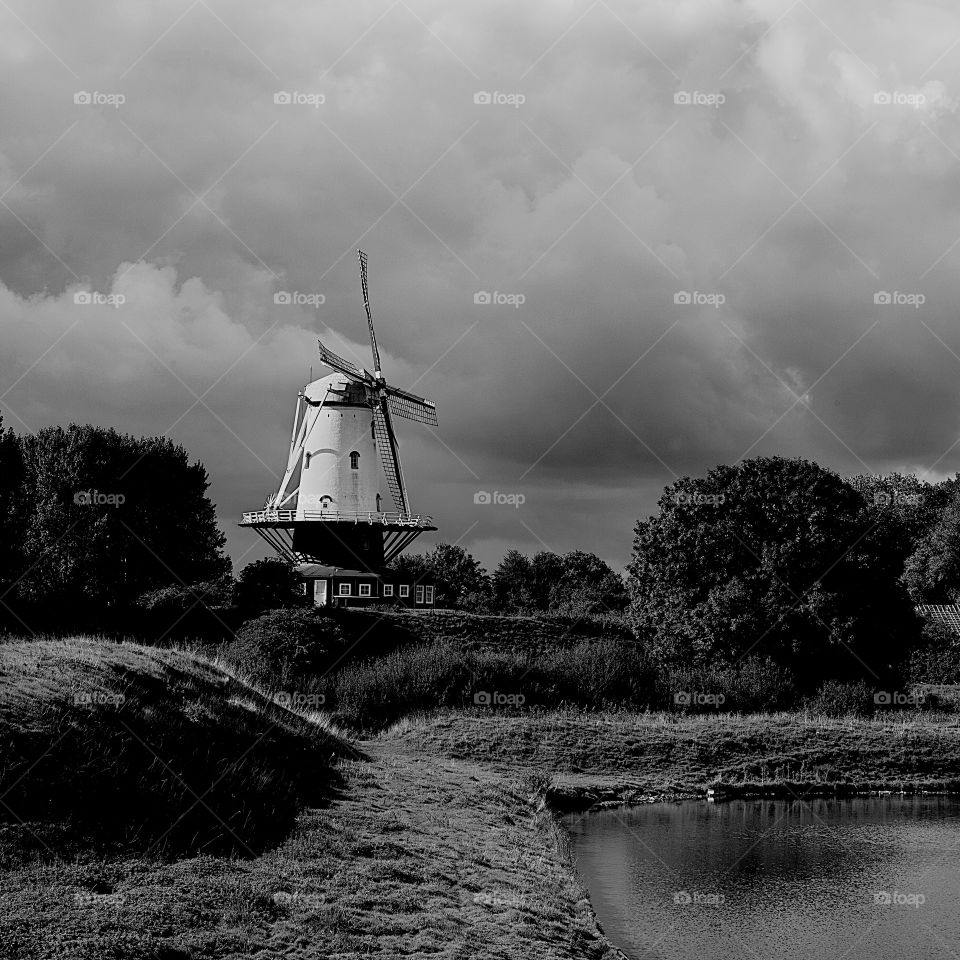 windmill holland