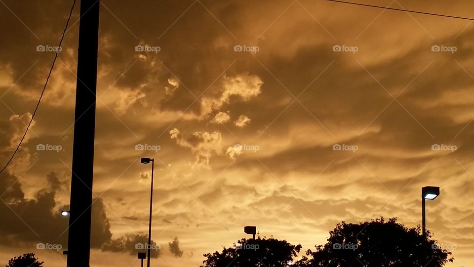 Sky After Oklahoma Storm