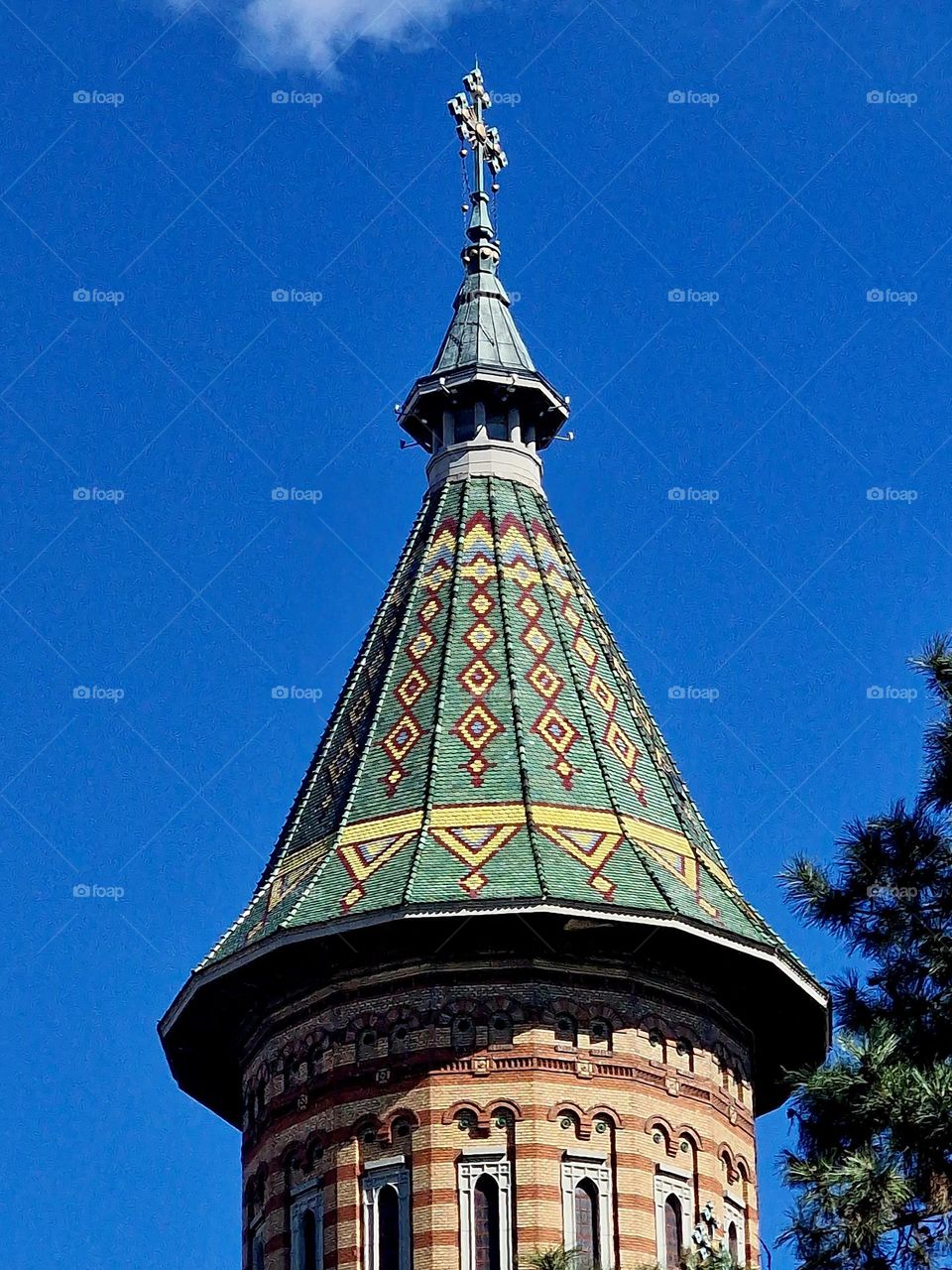 the metropolitan cathedral of Oradea