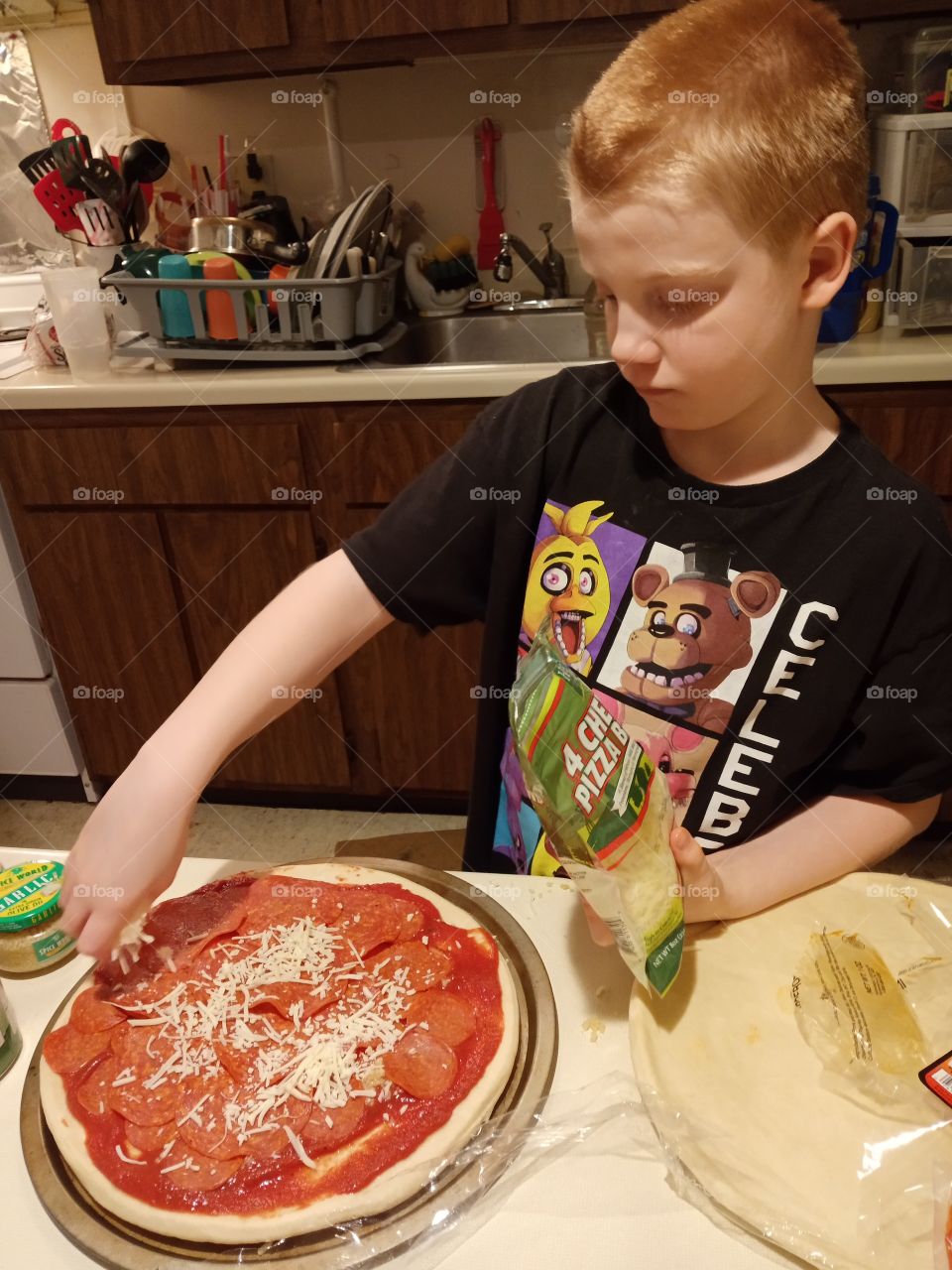 kid pizza maker
