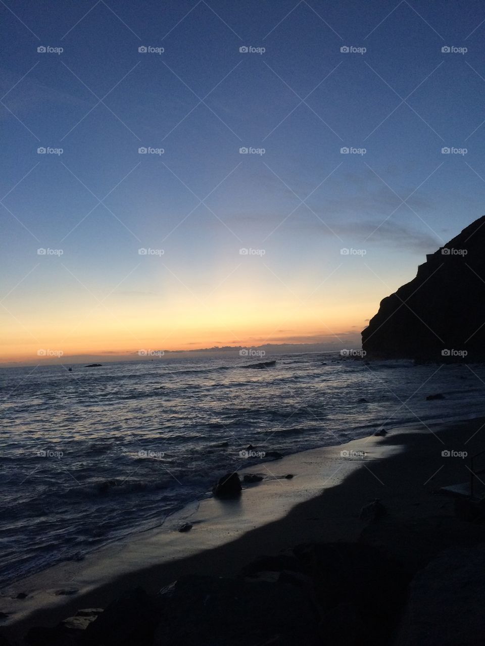 Fall Sunset in Dana Point