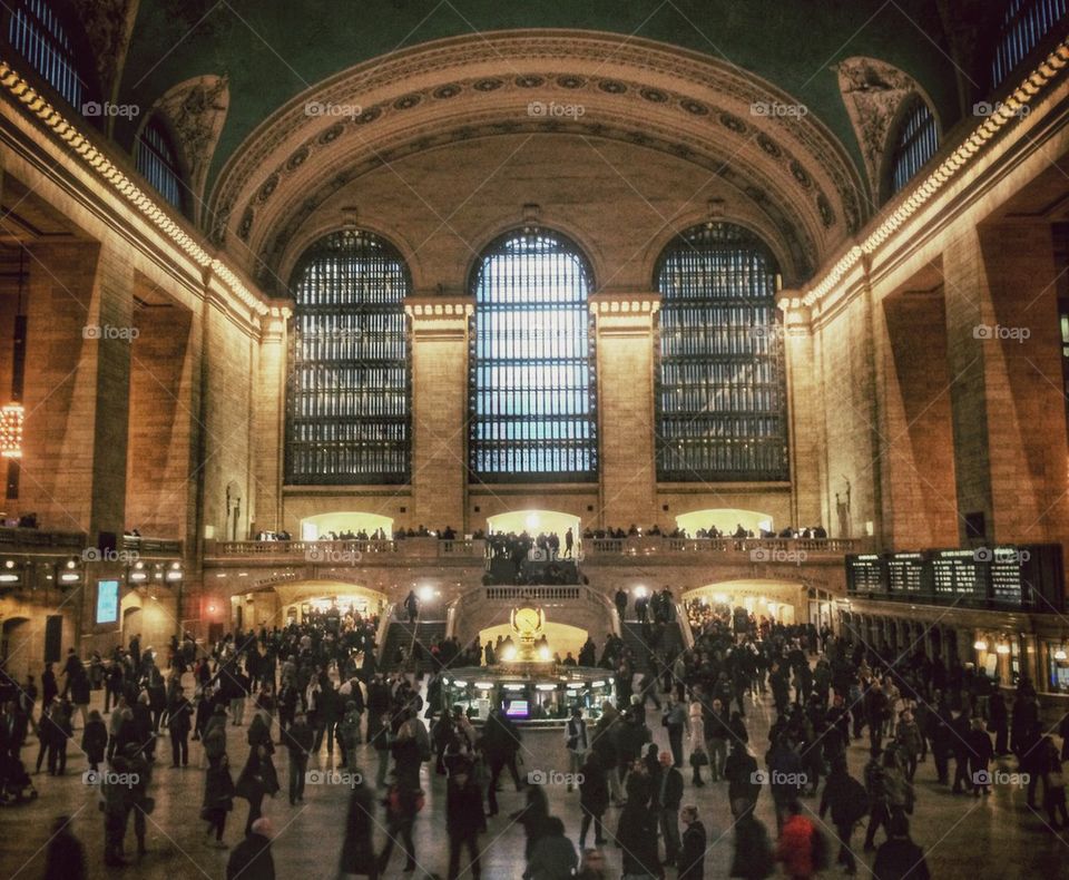 Grand Central Station at rush hour
