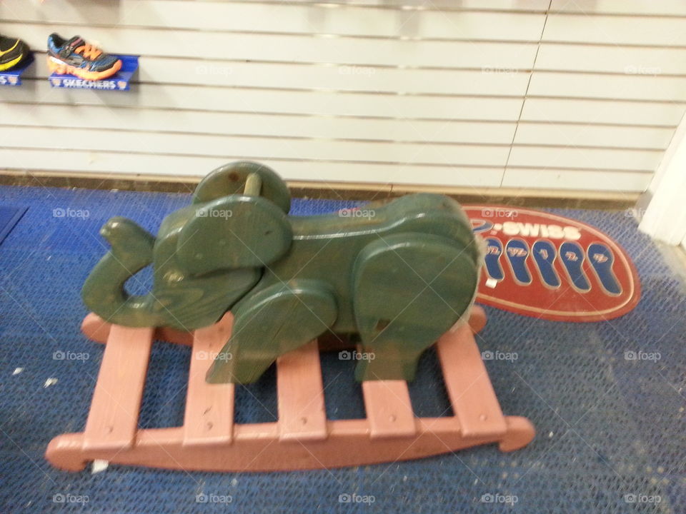 rocking elephant. ms