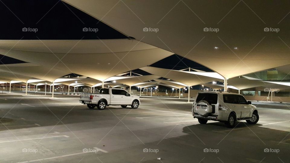 car port parking space