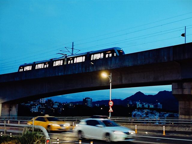 Night Train Over the City