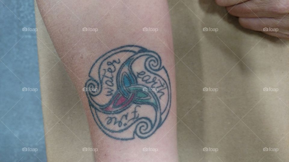 Earth Wind and Fire tattoo