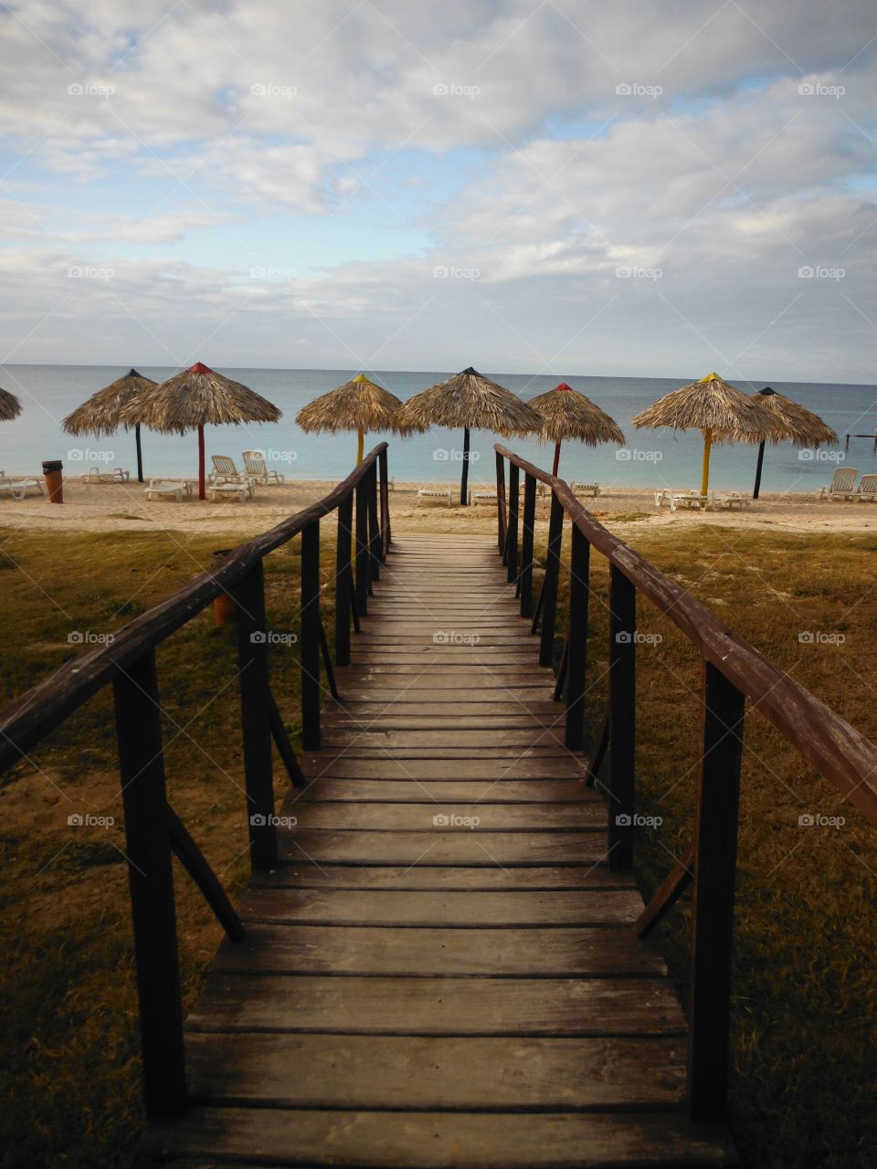 Walkway to the beach