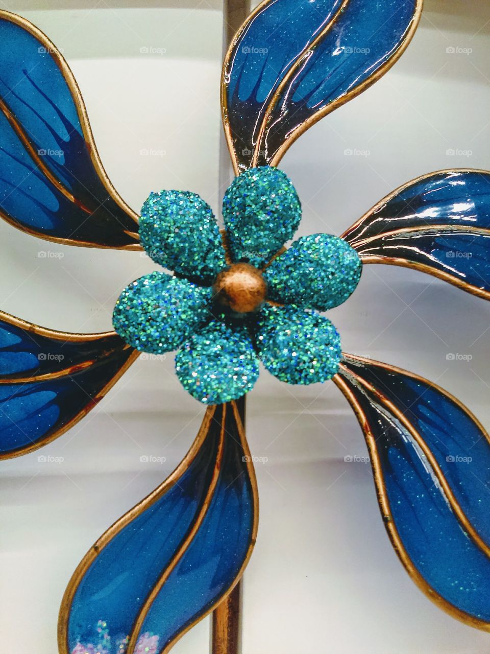 Blue Flower Decoration