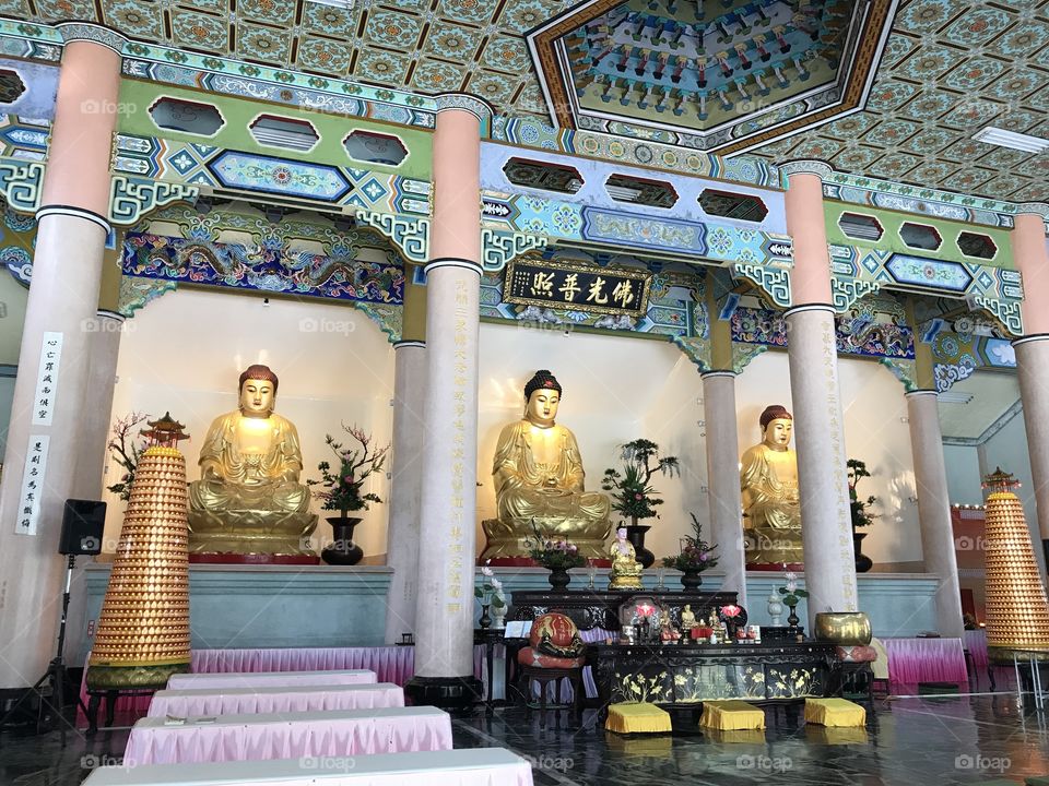 Buddhist/Daoist temple in Taiwan