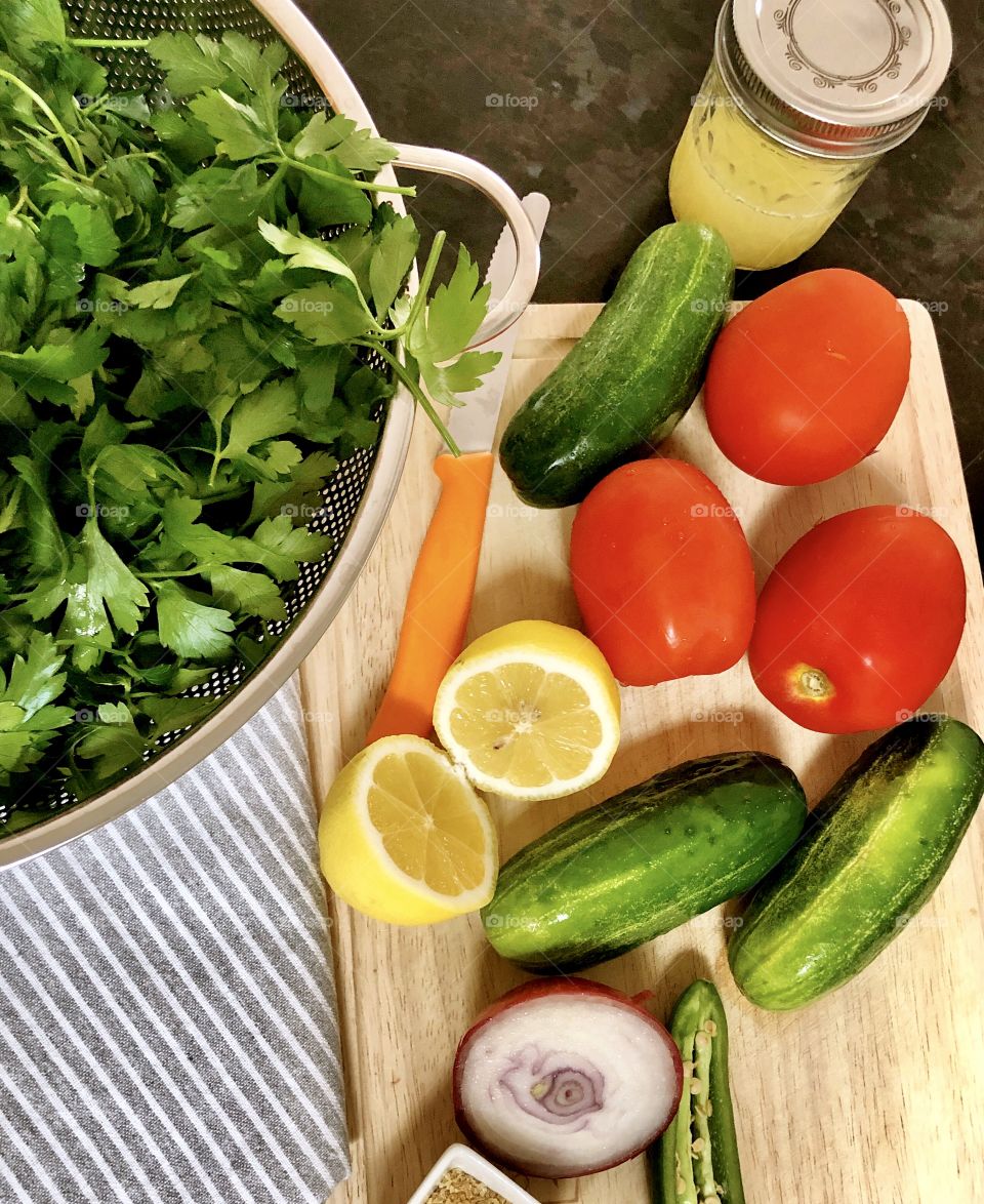 Fresh vegetable for staying healthy