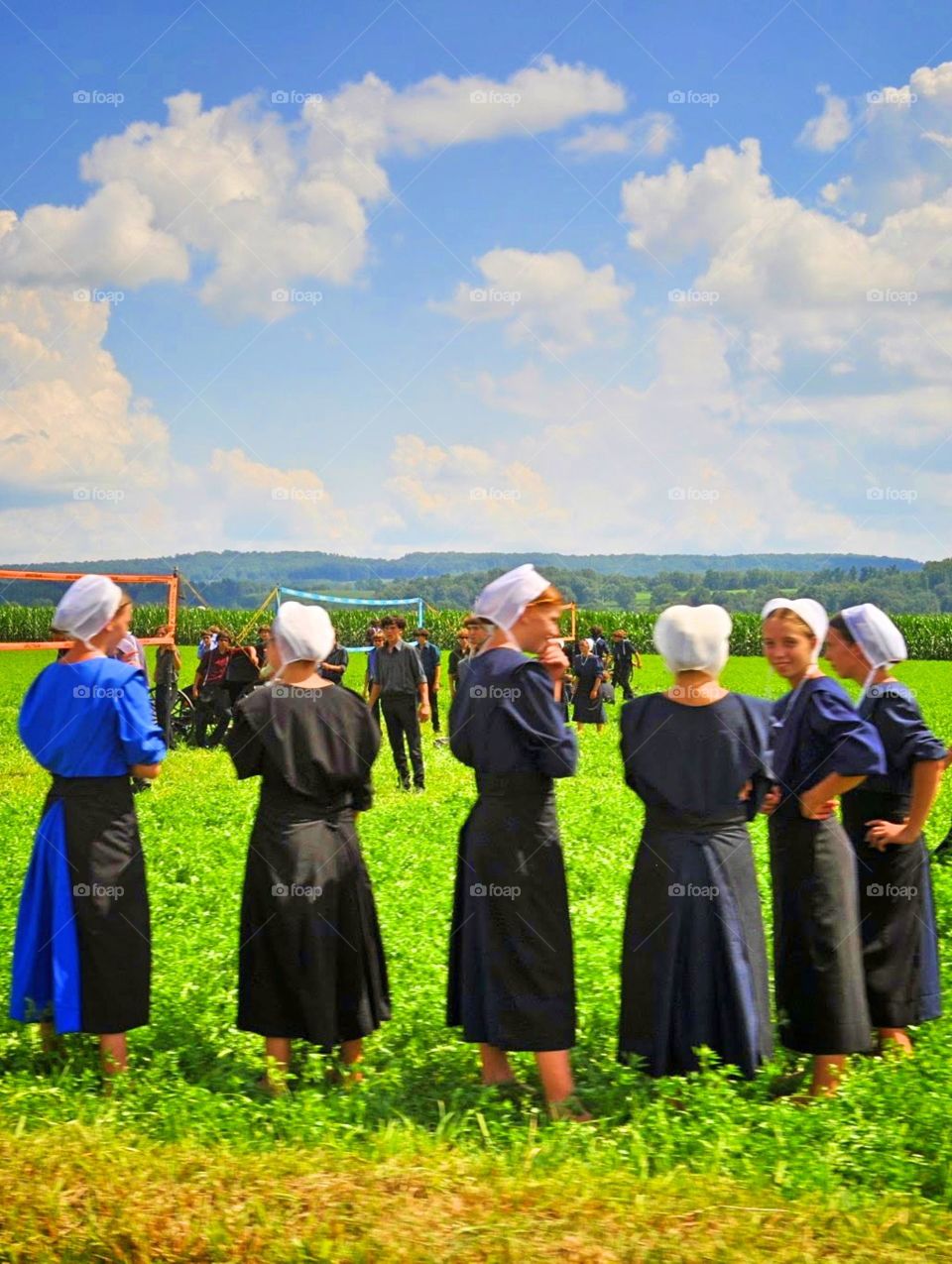 Amish ladies