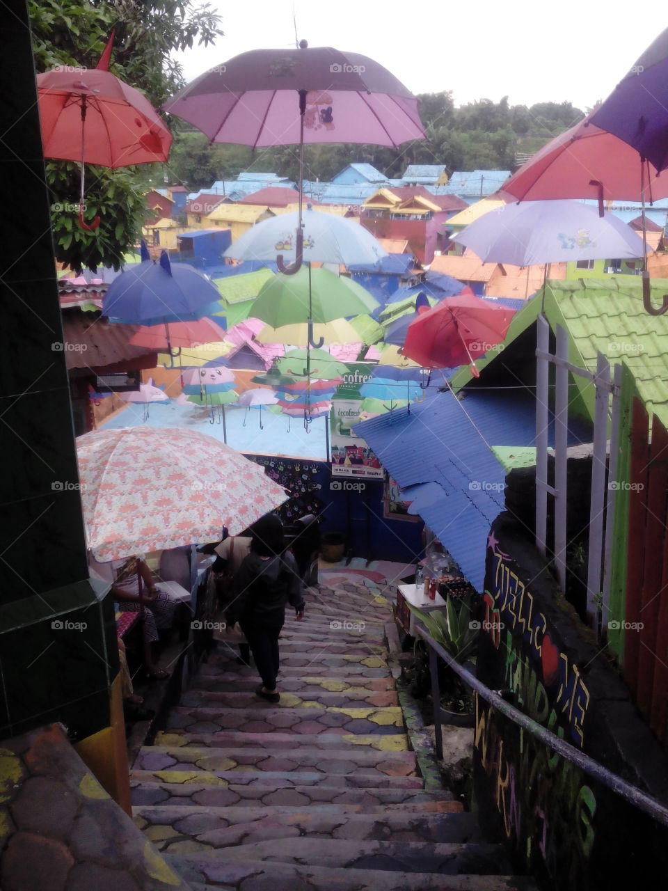 Umbrella ( Jodipan Colour Village ) 2017