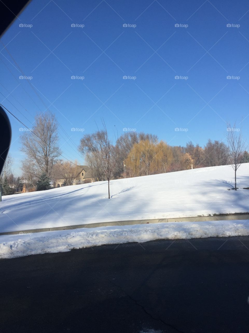 Winter, Snow, Cold, Landscape, Road