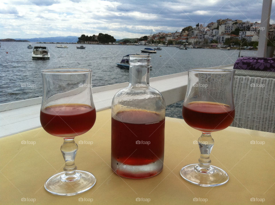 summer wine island greece by jeanello