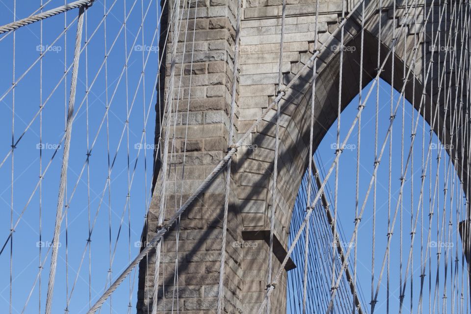 Brooklyn bridge. Brooklyn bridge, New York City 