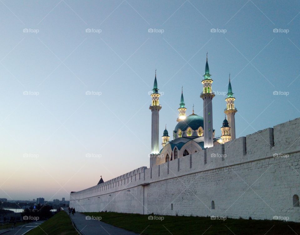 Kul-Sharif on the territory of the Kremlin in the city of Kazan