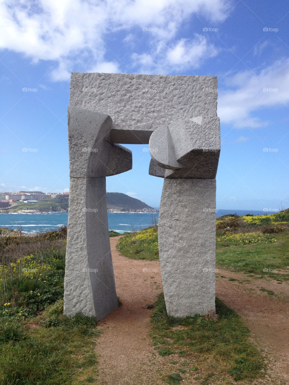 sculpture door hercules dolmen by iDavidHD