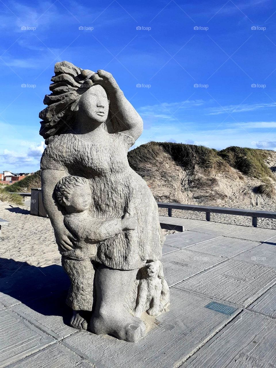 sculpture Mary - Agger Jutland