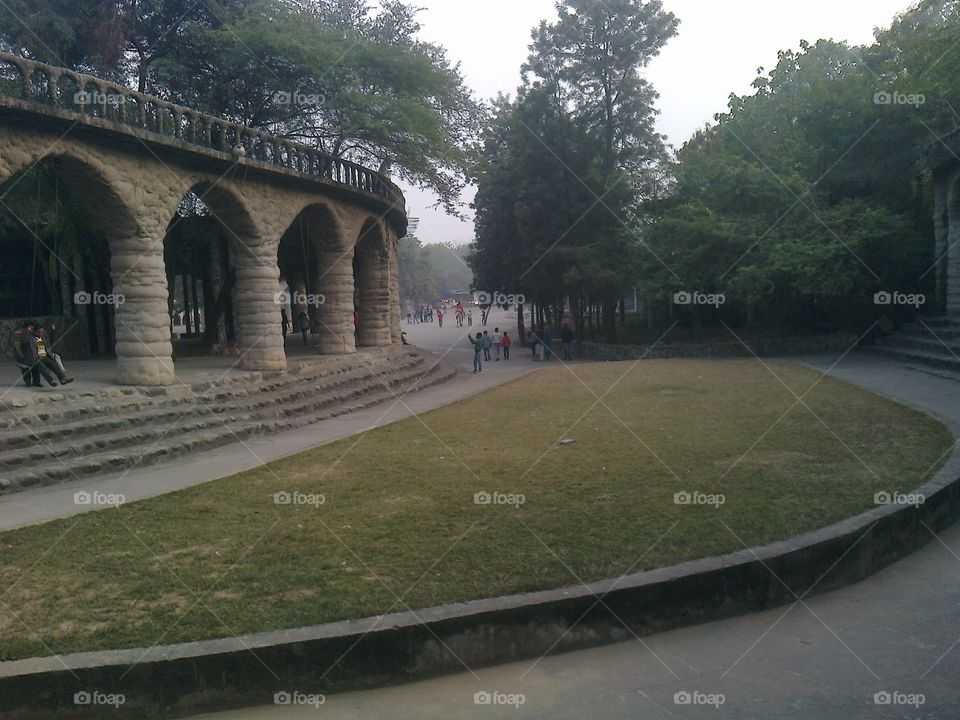 Rock Garden Chandigarh, is a sculpture garden made from waste material- A best tourist spot. Founded by NEK CHAND.