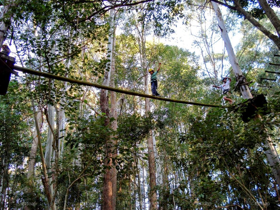 O menino  e a coragem