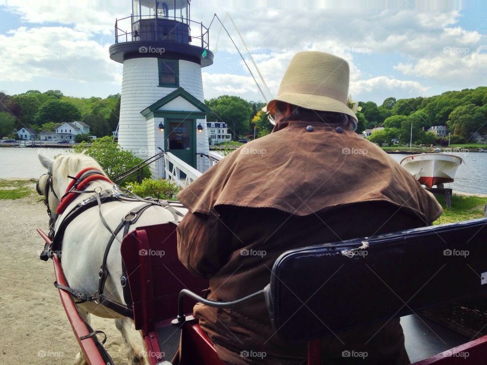 Horse and buggy ride