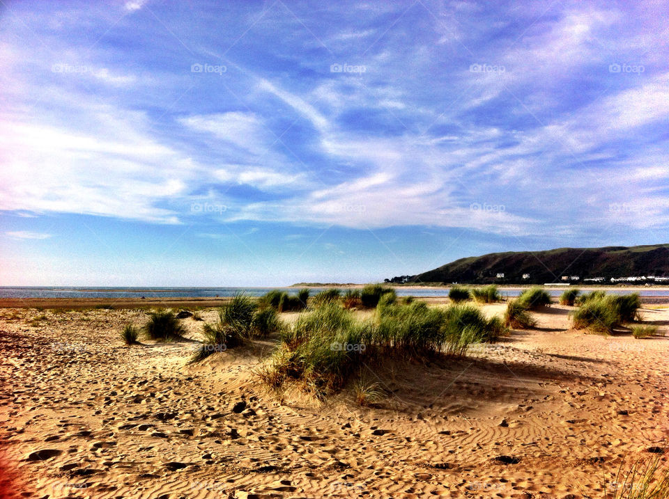 sun sea sand dunes by deedeane