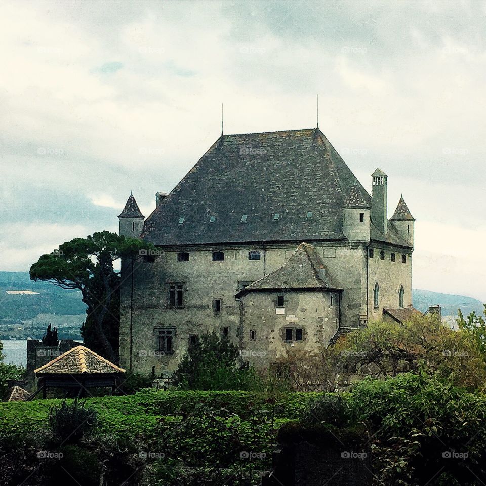 Yvoire castle France