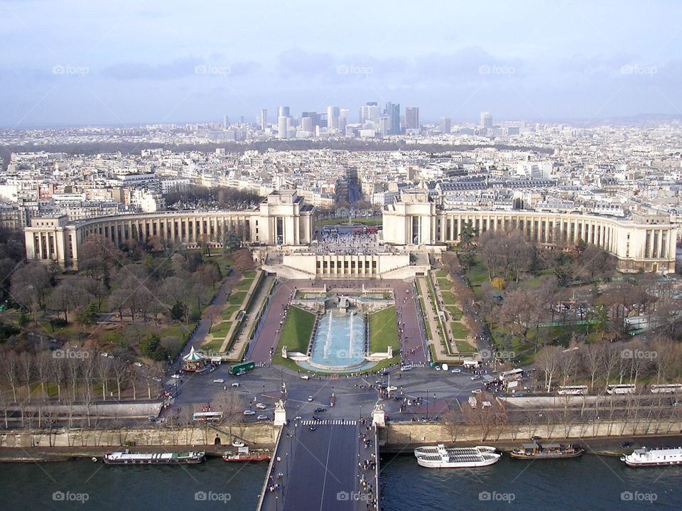 Paris cityscape 