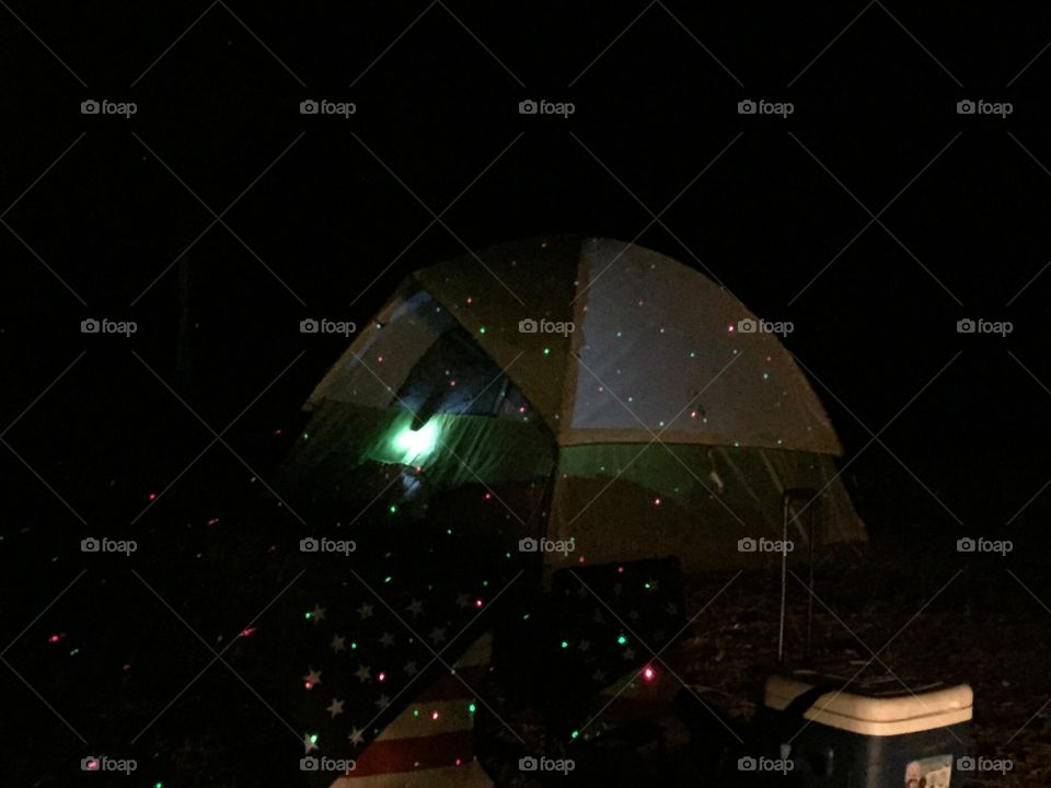 Night tent camping lights