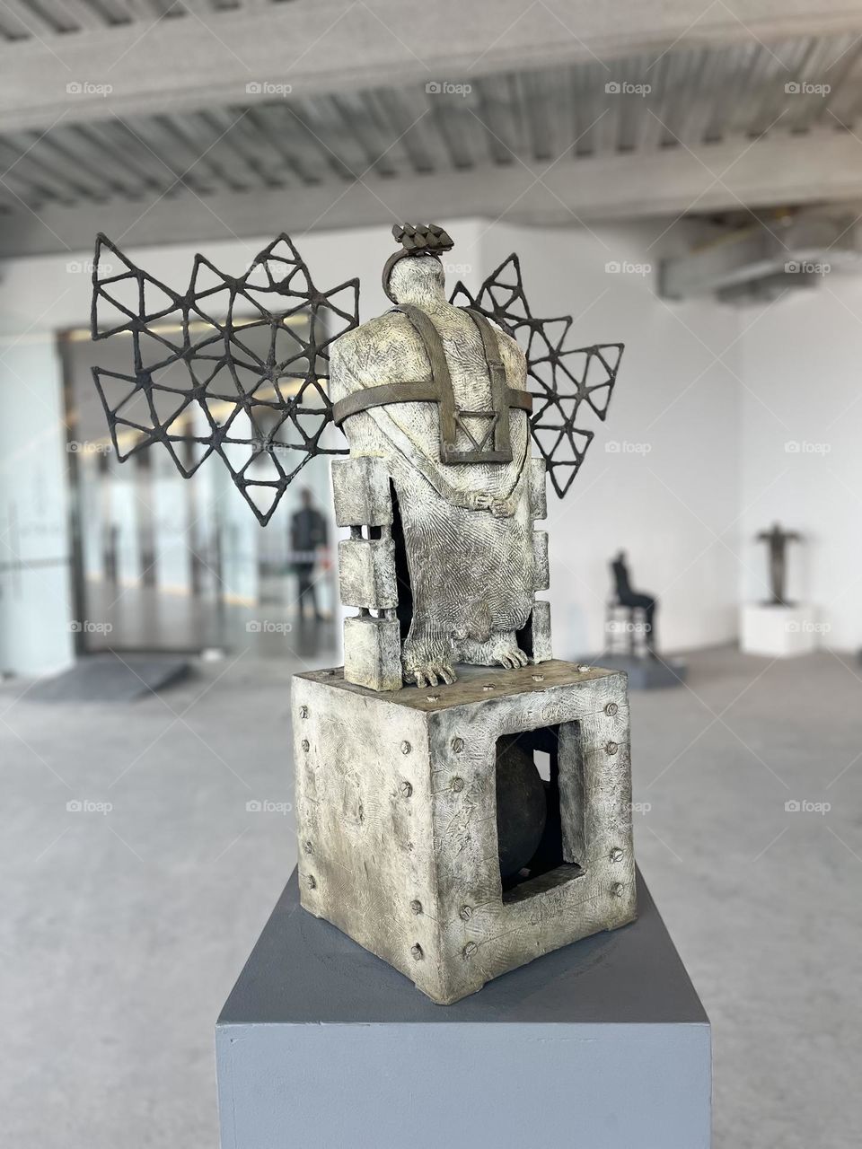 Sculpture and art rectangles and geometry 