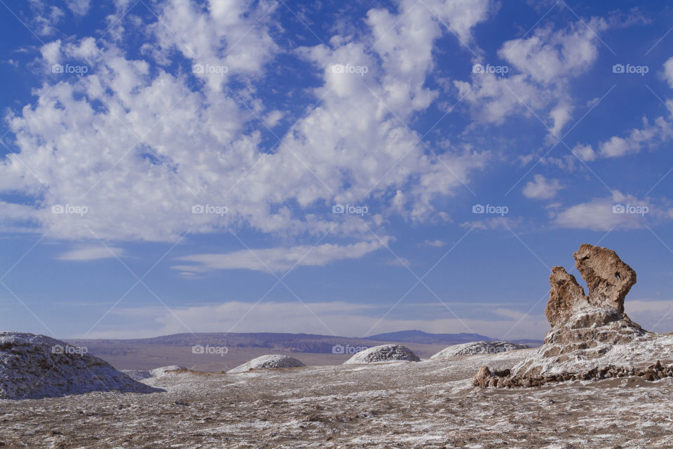 Atacama Desert in Chile.