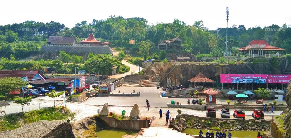 Yogyakarta cliff park